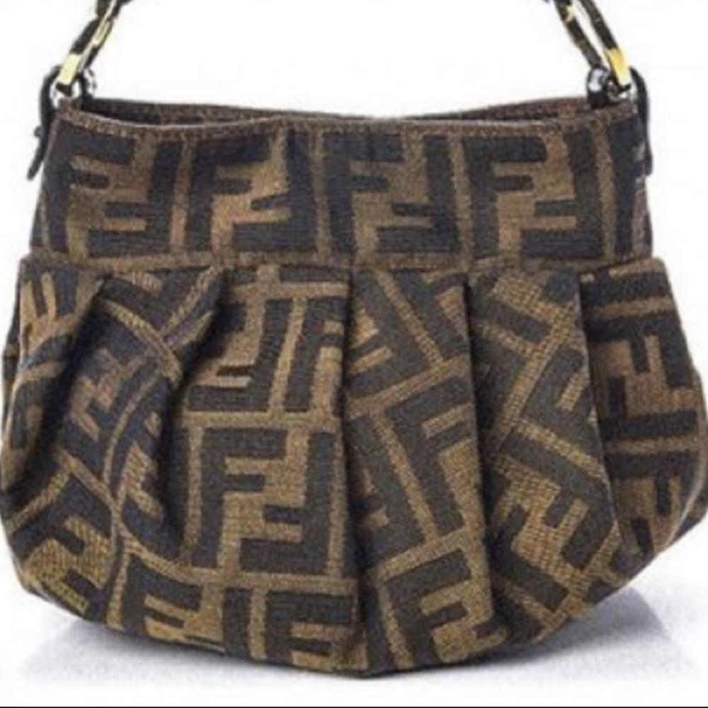 Fendi bucket bag.